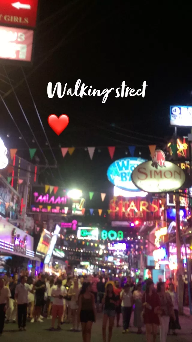 Photo of Walking Street, Pattaya City, Bang Lamung District, Chon Buri, Thailand by SARAVANAN KRISHNAN