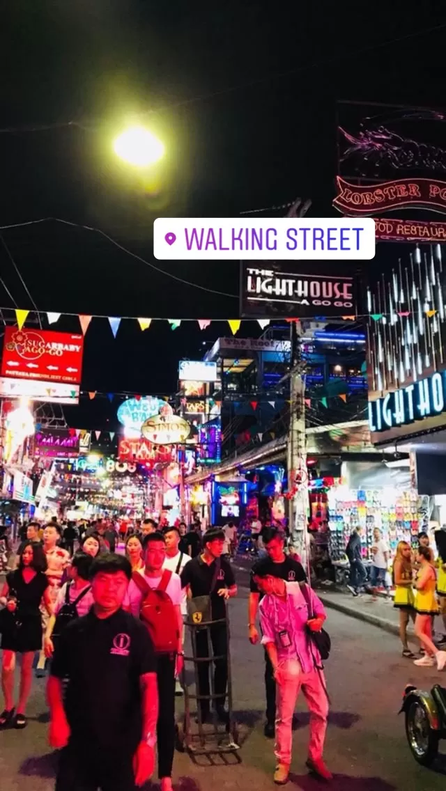 Photo of Walking Street, Pattaya City, Bang Lamung District, Chon Buri, Thailand by SARAVANAN KRISHNAN