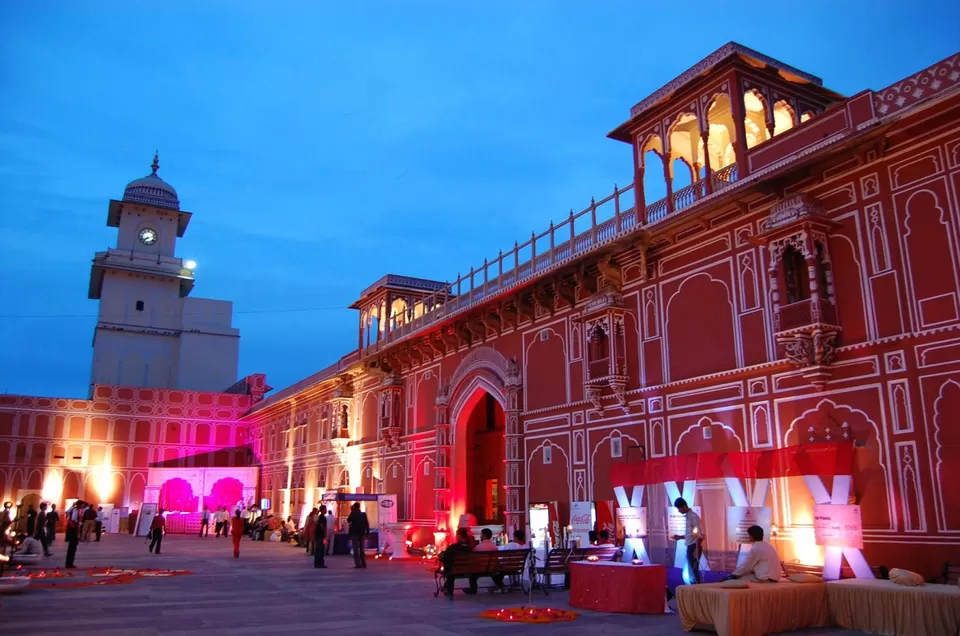 Photo of City Palace Jaipur, Gangori Bazaar, J.D.A. Market, Kanwar Nagar, Jaipur, Rajasthan, India by Mayank Chauhan