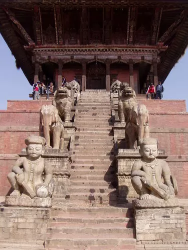 Photo of Durbar Square, Bhaktapur, Central Region, Nepal by Harita Vinnakota