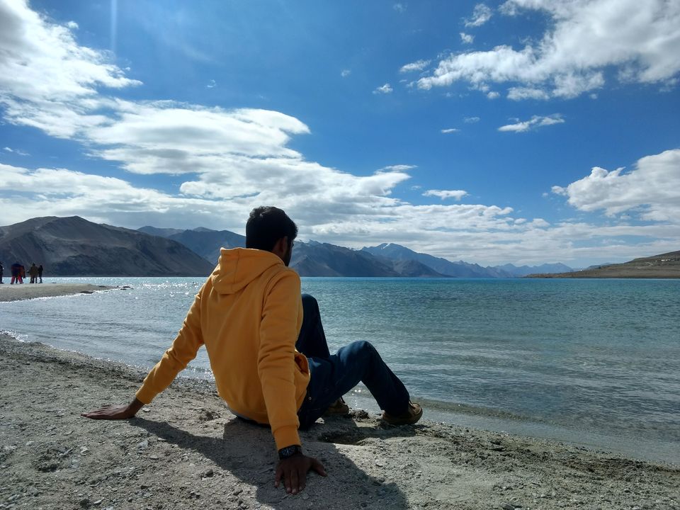 Photo of Pangong Lake by Sree Harsha