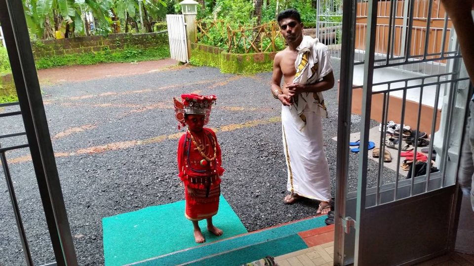 Photo of An indigenous art form of Kerala - Theyyam 7/8 by Memory carver