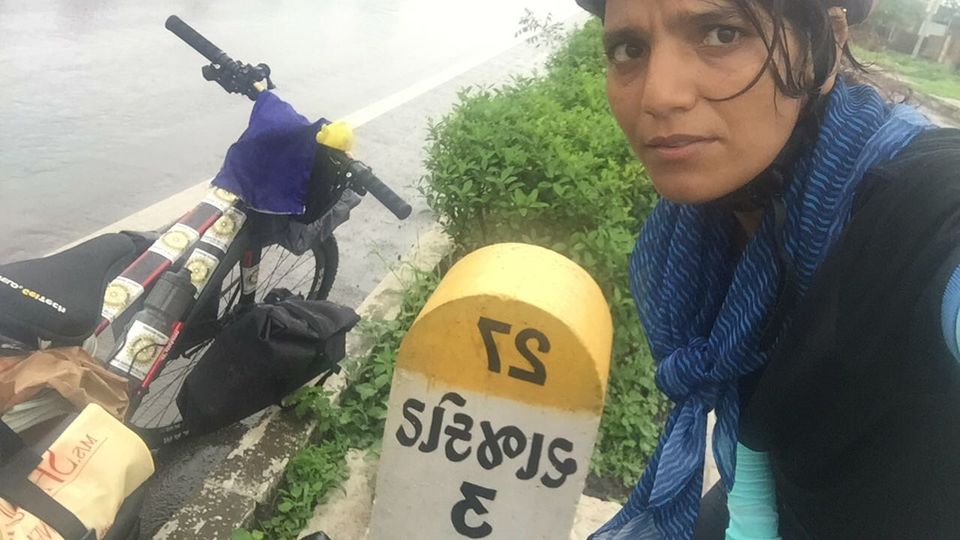 Photo of Day 2 : Gujarat to Nepal On Cycle With Sunita Singh Chocken 4/5 by Chocken Sisters