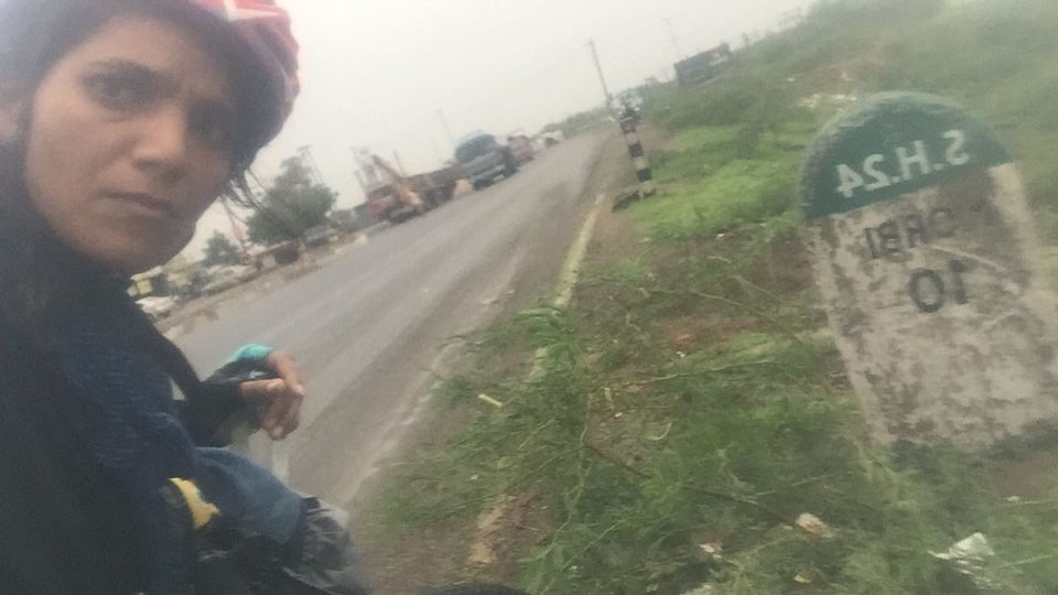 Photo of Day 2 : Gujarat to Nepal On Cycle With Sunita Singh Chocken 5/5 by Chocken Sisters