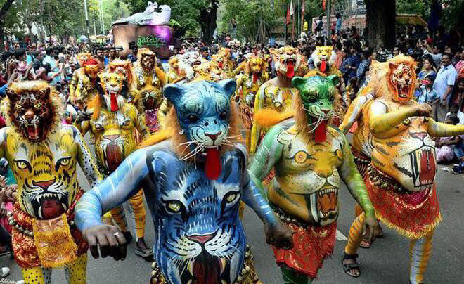 Photo of Pulikali- A Tiger Dance of Kerela by Nishant Tyagi