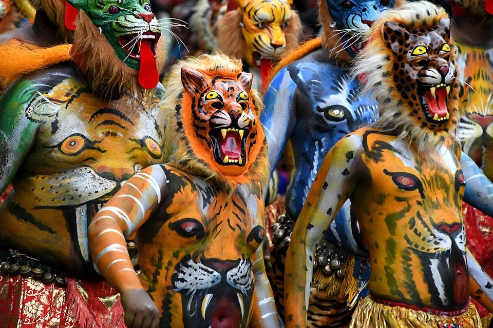 Photo of Pulikali- A Tiger Dance of Kerela by Nishant Tyagi