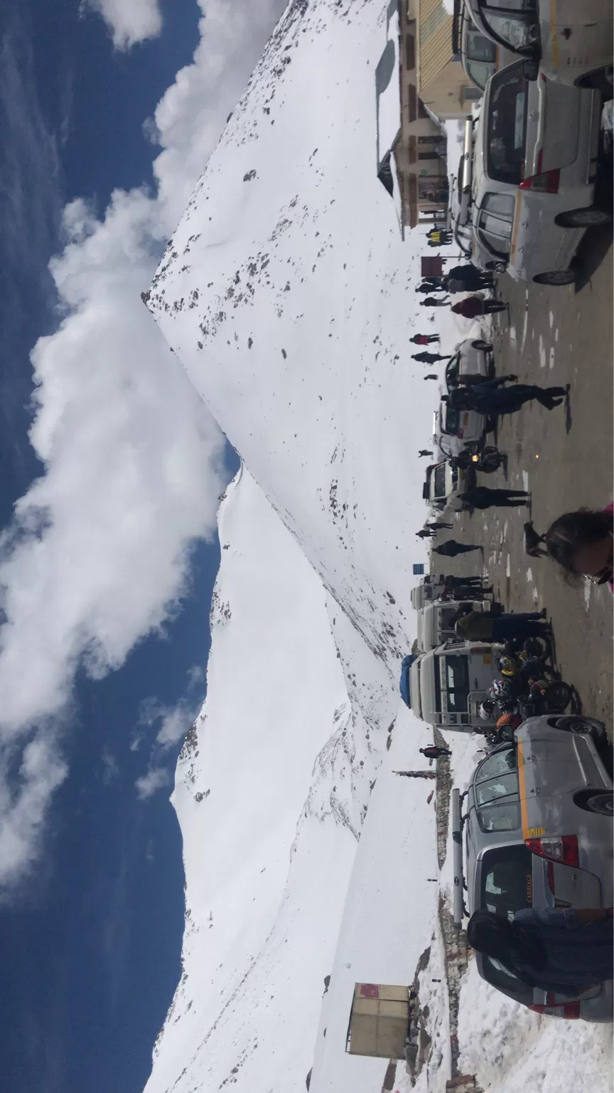 Photo of Pangong Lake Road by Kanishk Daima