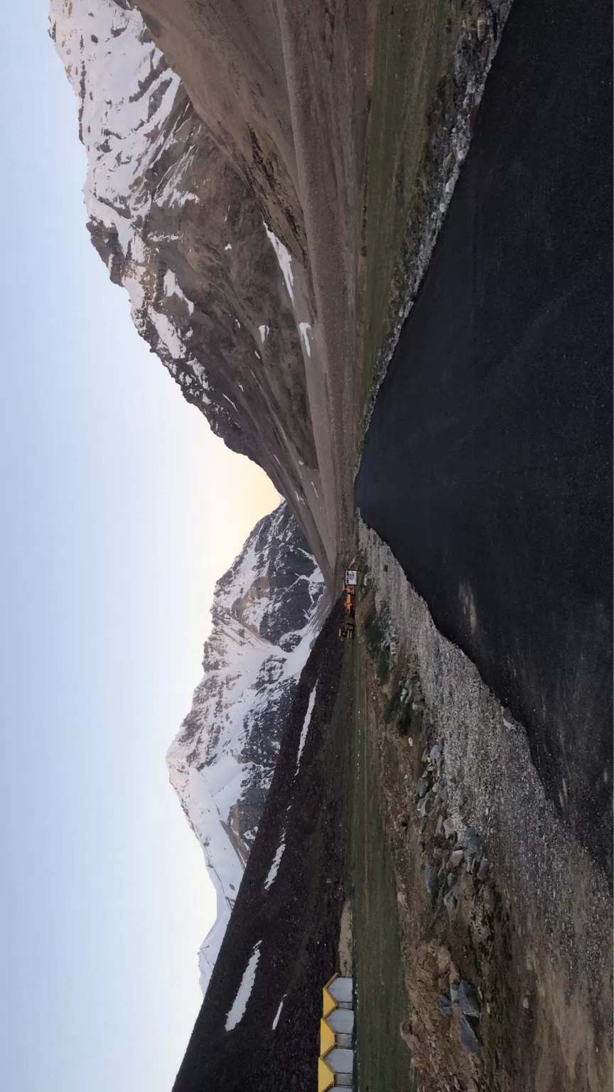 Photo of Pangong Lake Road by Kanishk Daima