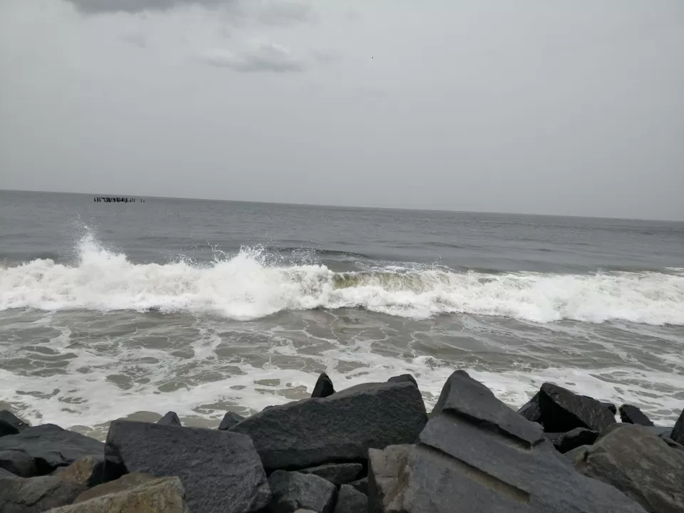 Photo of Rock Beach, White Town, Puducherry, India by Bharti Gupta