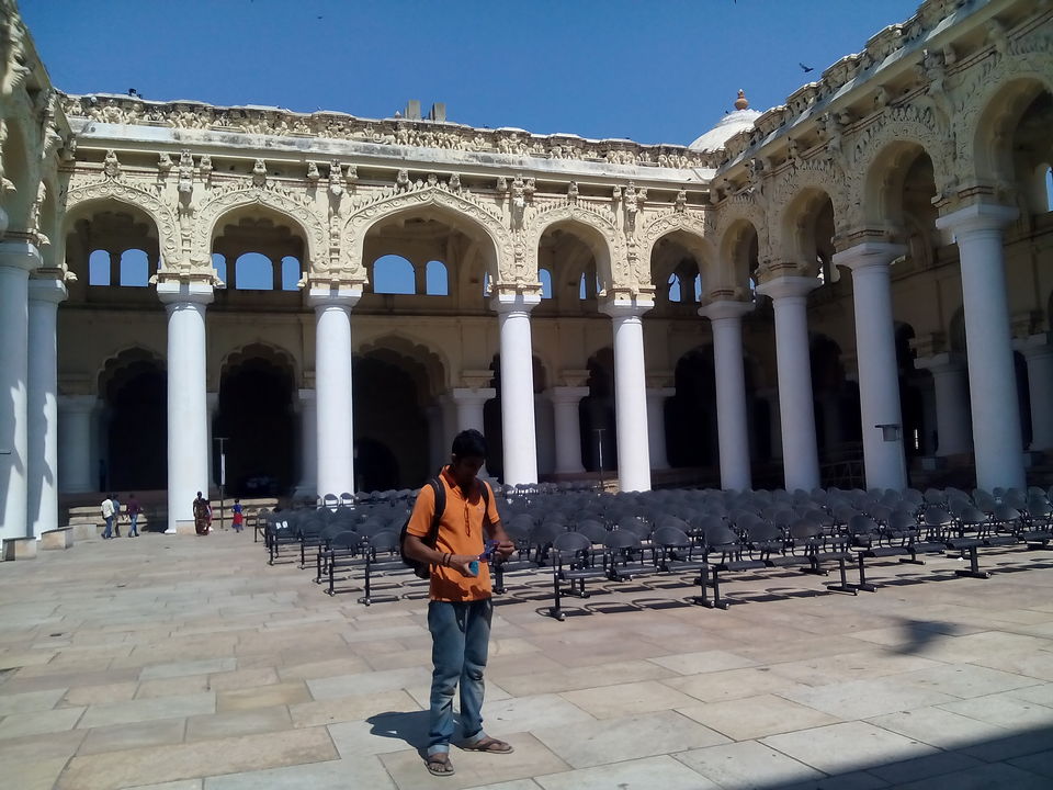 Photo of Thirumalai Nayakkar Mahal, Mahal Area, Madurai, Tamil Nadu, India by Dushyant Acharya