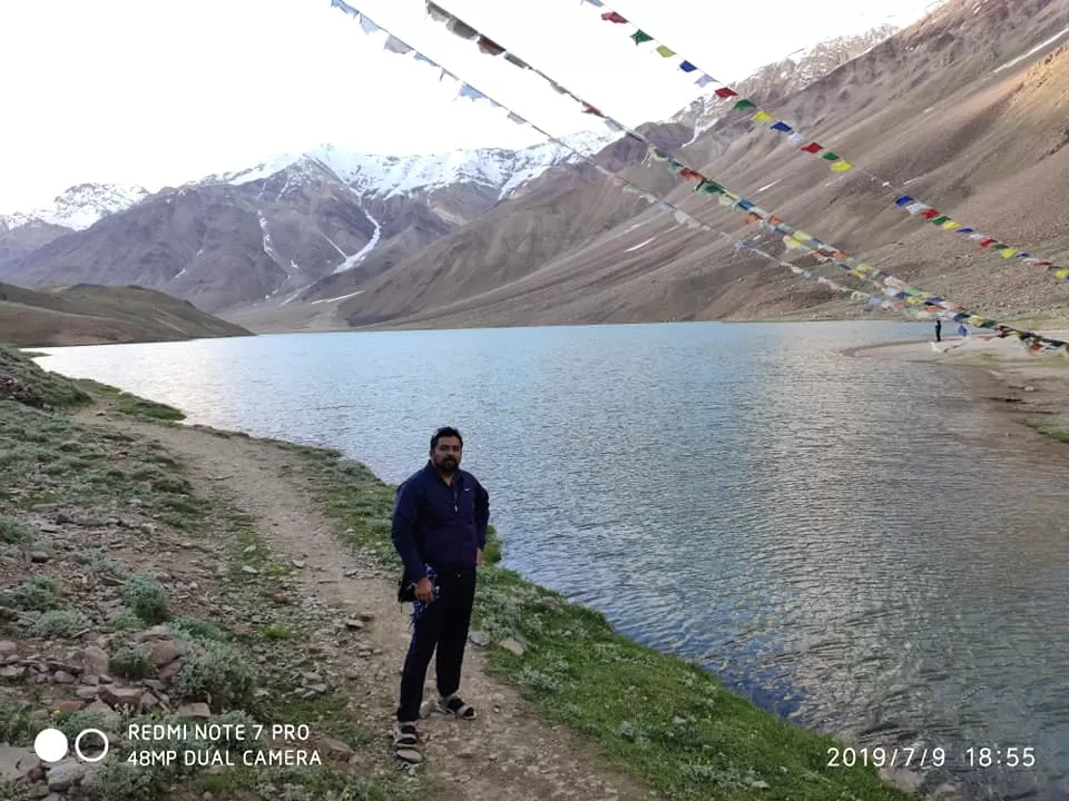 Photo of Chandratal, Himachal Pradesh, India by Dinesh Kumar