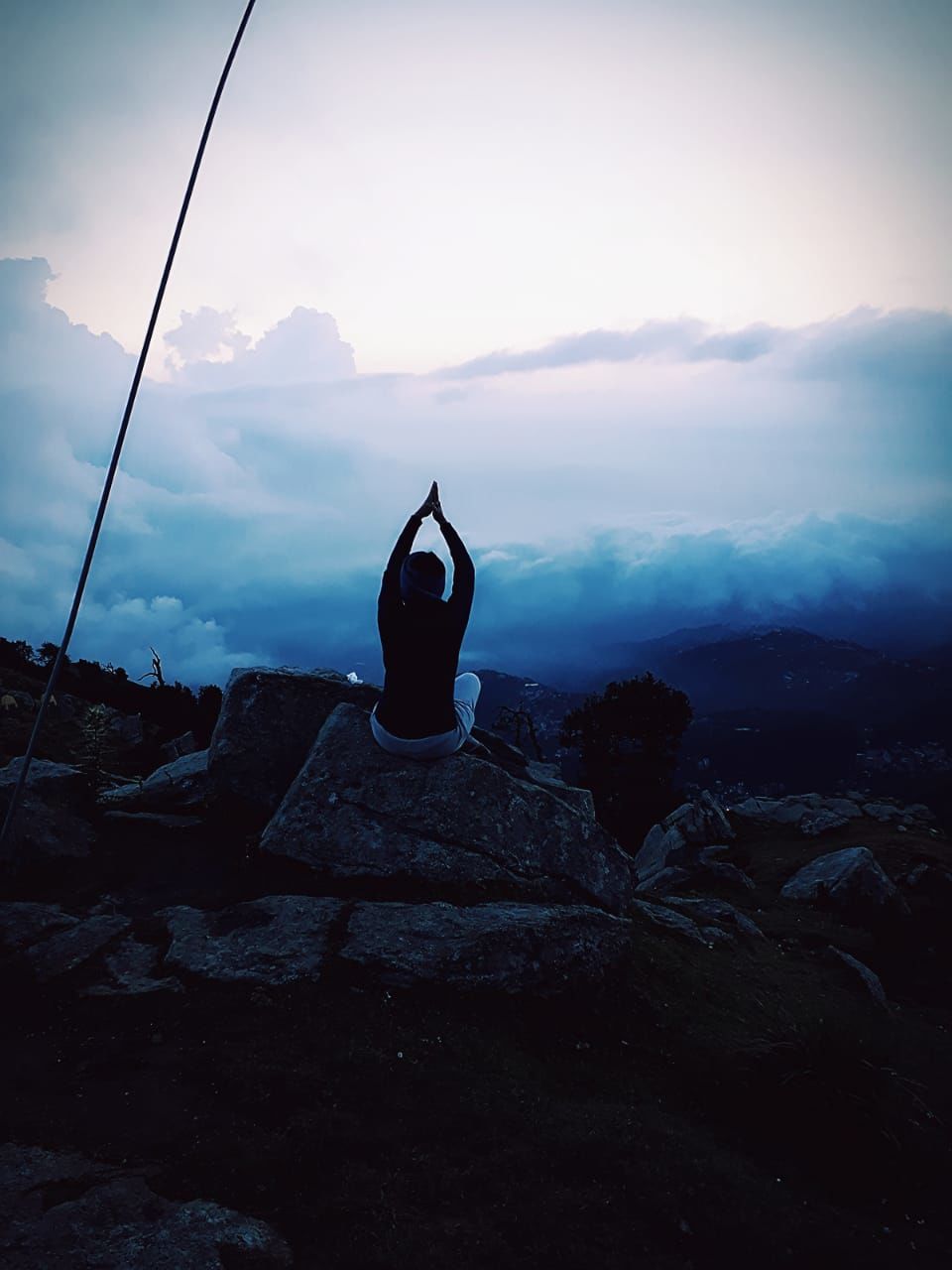 Photo of "When everything feels like an uphill struggle, just think of the view from the Top" by Sasmita Parida