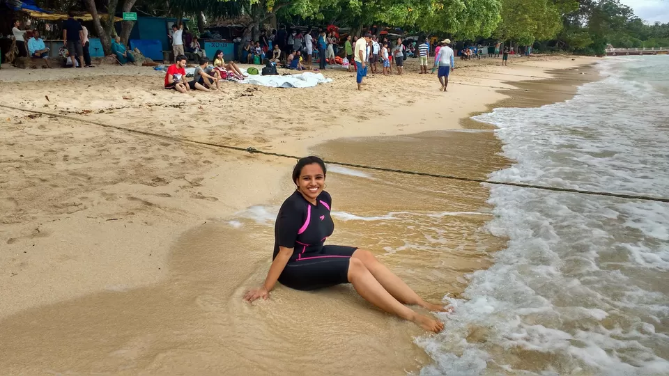 Photo of Bharatpur Beach, Neil Island, Bharatpur, Andaman and Nicobar Islands, India by Travelling Happily