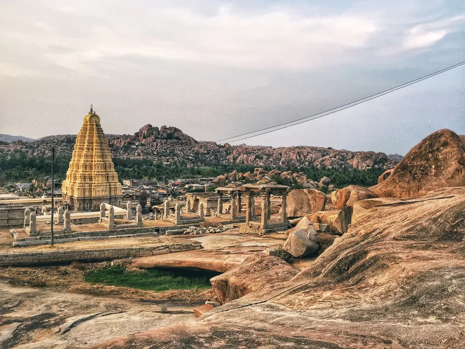 Photo of Sri Virupaksha Temple, Hampi, Karnataka, India by Anandita Jain