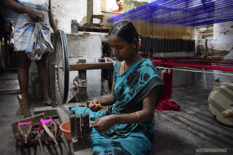 Photo of Kanchipuram Silk - The Silk drenched in Sweat! 6/9 by Abin Austin