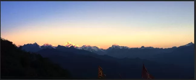 Photo of Tinjure- The sunrise through Kanchenjunga! by Neha Ballal