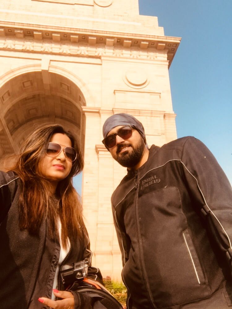 Photo of First Ever Ride to India Gate by Sharbani Dasgupta