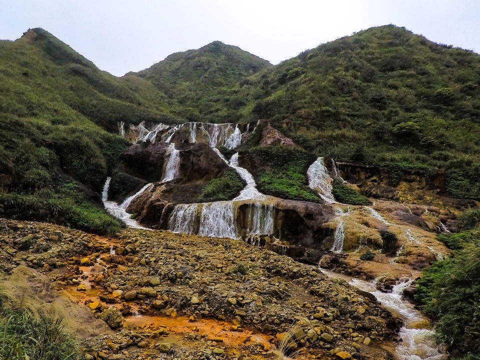 Photo of Golden Waterfall, Jinshui Road, Ruifang District, New Taipei City, Taiwan by Tara Anne Nikezic