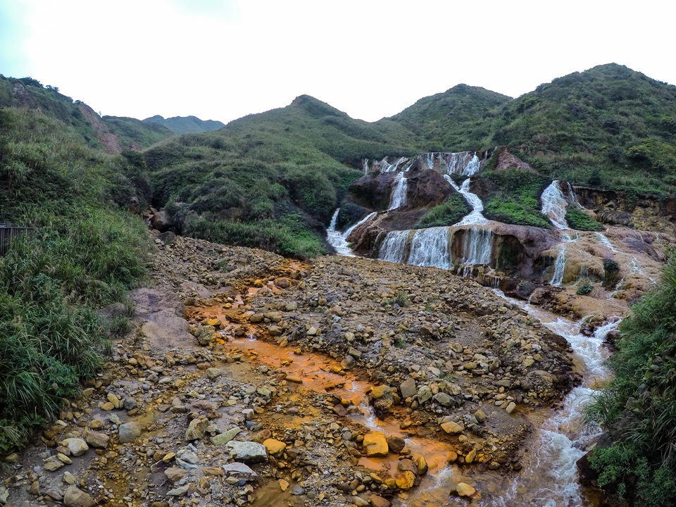 Photo of Golden Waterfall, Jinshui Road, Ruifang District, New Taipei City, Taiwan by Tara Anne Nikezic