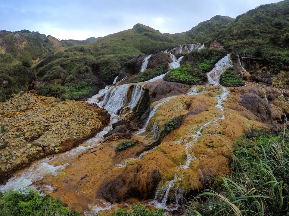 Photo of Golden Waterfall, Jinshui Road, Ruifang District, New Taipei City, Taiwan by Tara Anne Nikezic