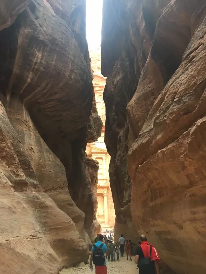 Photo of The Treasury, Petra District, Ma'an Governorate, Jordan by megha goyal