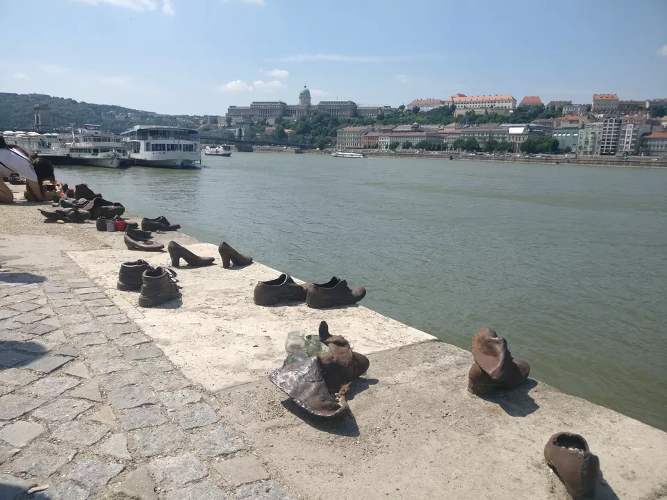 Photo of Budapest, Shoes on the Danube Bank, Idősebb Antall József rakpart, Hungary by Anup Merkap