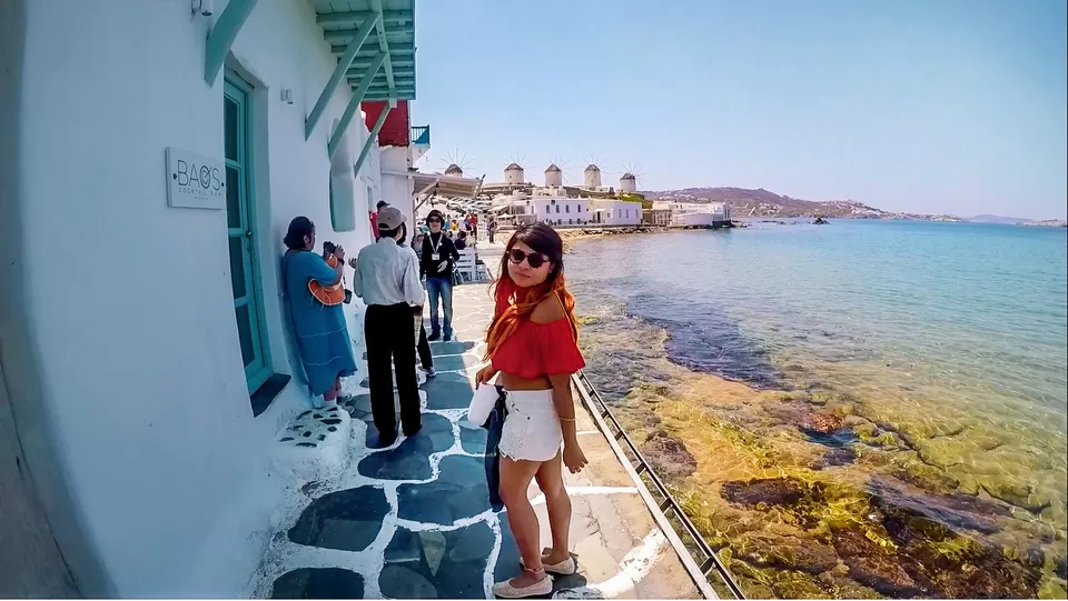 Photo of Little Venice, Mikonos, Greece by Wayfareralivia