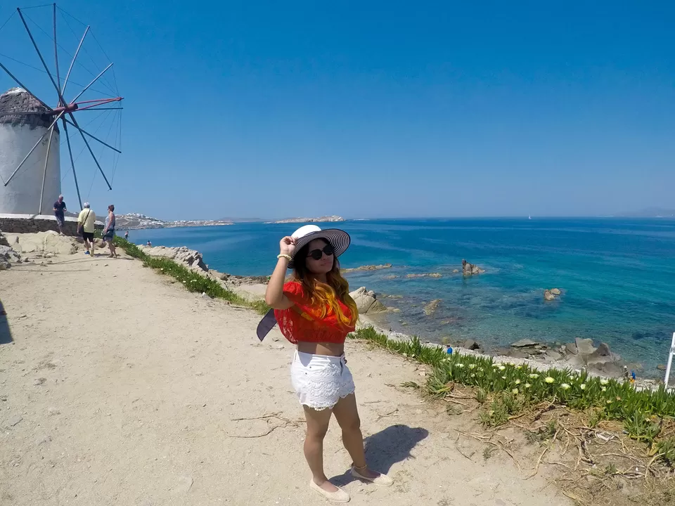 Photo of Windmills of Kato Mili, Mykonos, Greece by Wayfareralivia