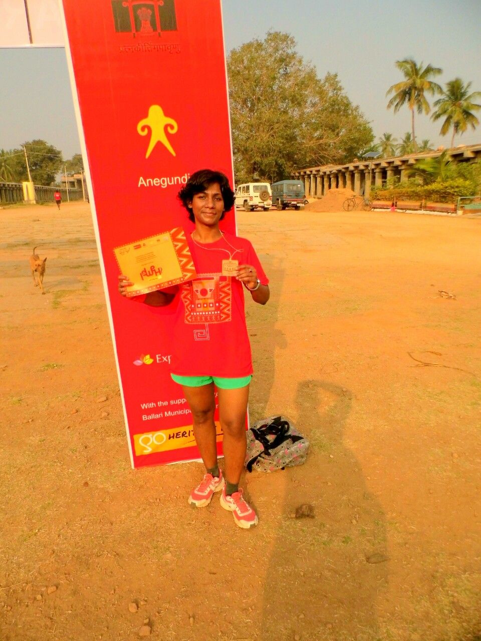Photo of Revel in the Heritage of Hampi with the Heritage Run 10/17 by Rini Biswas