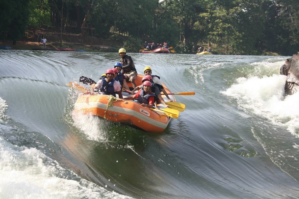 Photo of Frolicking in the White Water of River Kali, Dandeli 4/18 by Rini Biswas