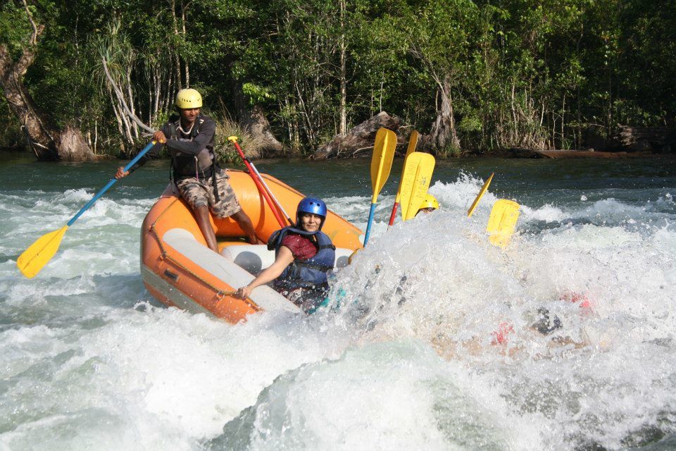 Photo of Frolicking in the White Water of River Kali, Dandeli 8/18 by Rini Biswas