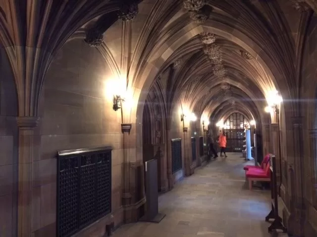 Photo of John Rylands Library, Oxford Road, Manchester, UK by Kavitha Preetha