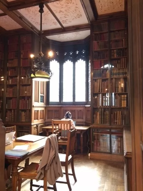 Photo of John Rylands Library, Oxford Road, Manchester, UK by Kavitha Preetha