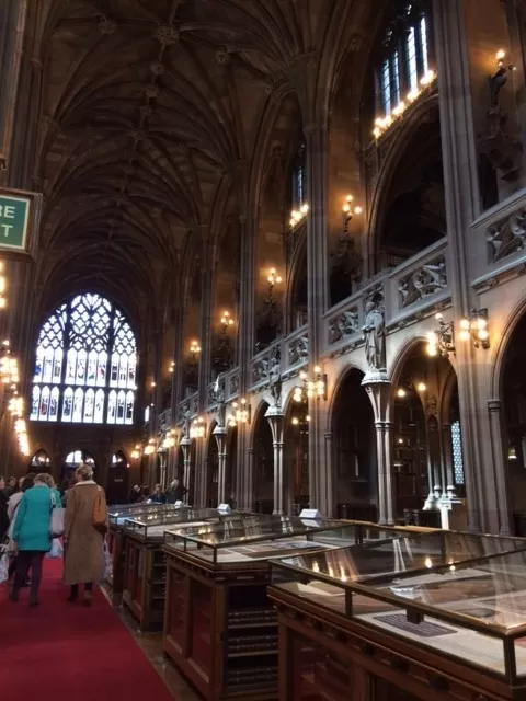 Photo of John Rylands Library, Oxford Road, Manchester, UK by Kavitha Preetha