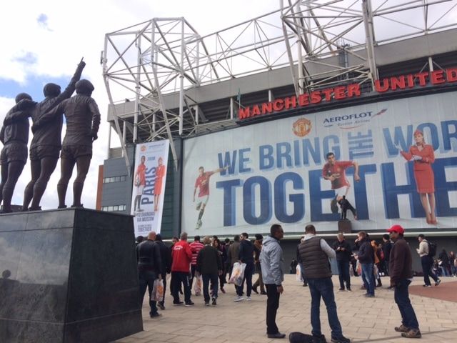 Photo of Old Trafford, Stretford, Manchester, UK by Kavitha Preetha