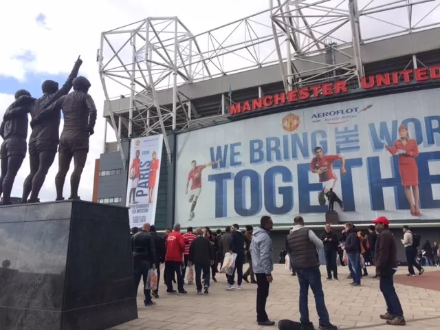 Photo of Old Trafford, Stretford, Manchester, UK by Kavitha Preetha