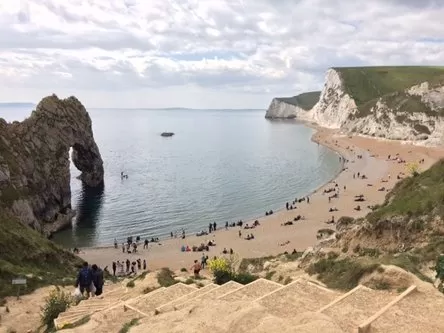 Photo of Durdle Door, West Lulworth, UK by Kavitha Preetha