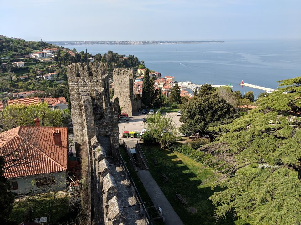 Photo of Walls of Piran, Ulica IX. korpusa, Piran - Pirano, Slovenia by Kavitha Preetha