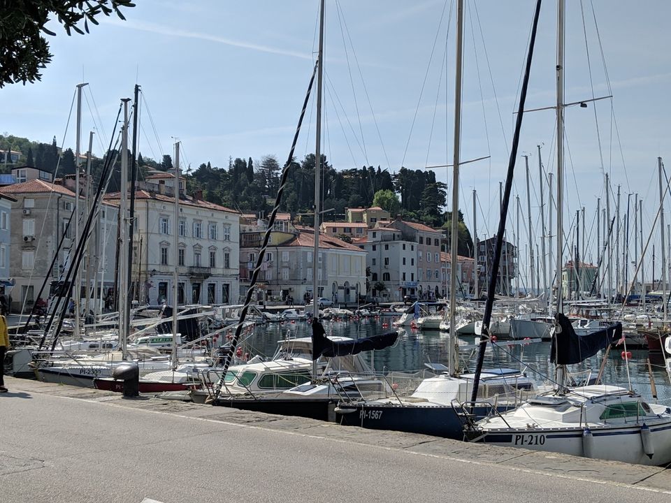Photo of Port Piran, Tartini Square, Piran - Pirano, Slovenia by Kavitha Preetha