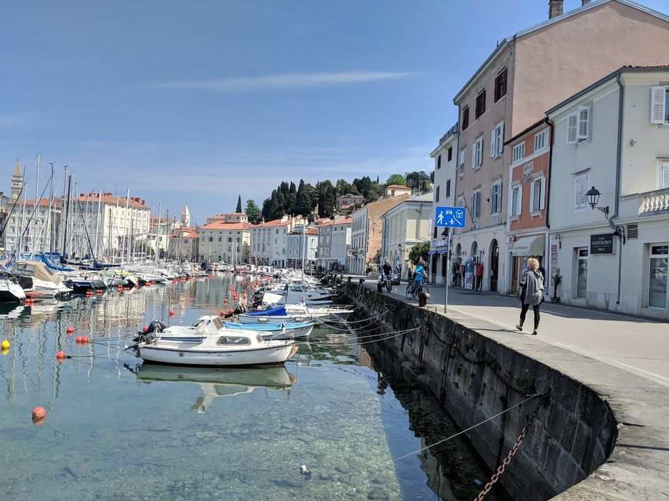 Photo of Port Piran, Tartini Square, Piran - Pirano, Slovenia by Kavitha Preetha