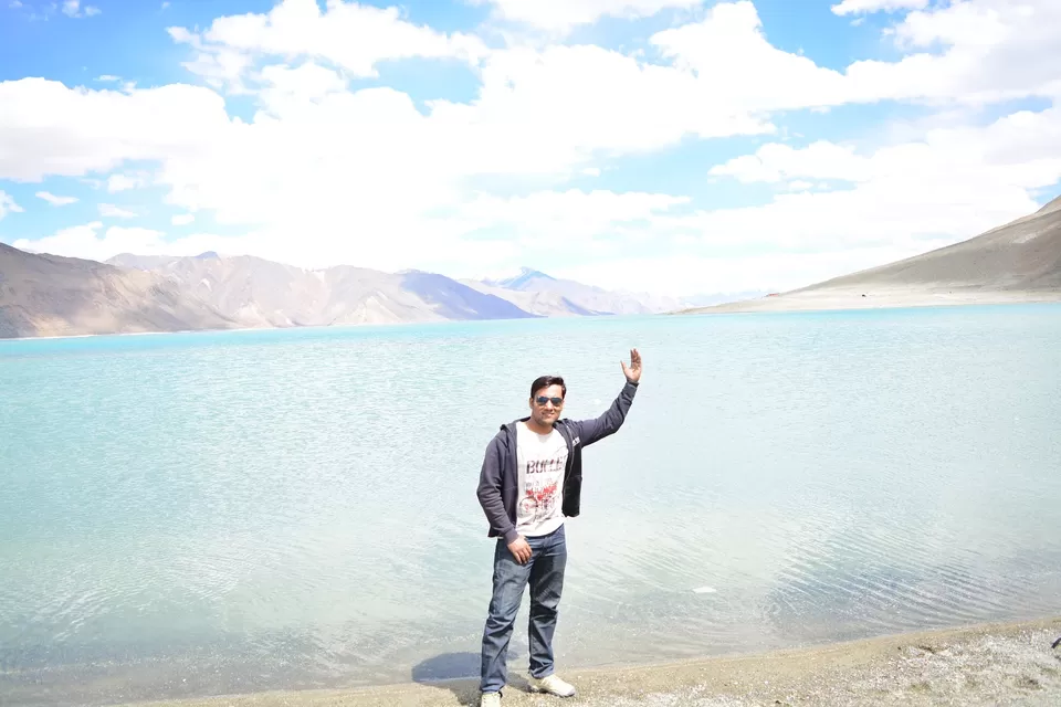Photo of Pangong Lake by TrailblazerVinay
