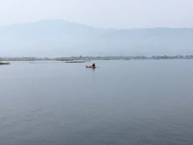 Photo of Loktak Lake, Manipur by Soumya Kanti Samanta