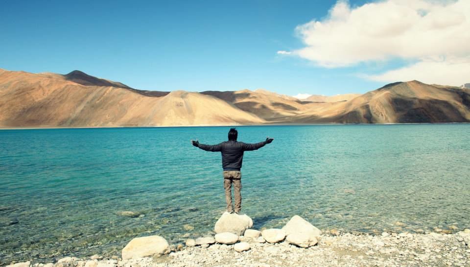 Photo of Pangong Lake, Pangong Lake by Kuldeep Teekas