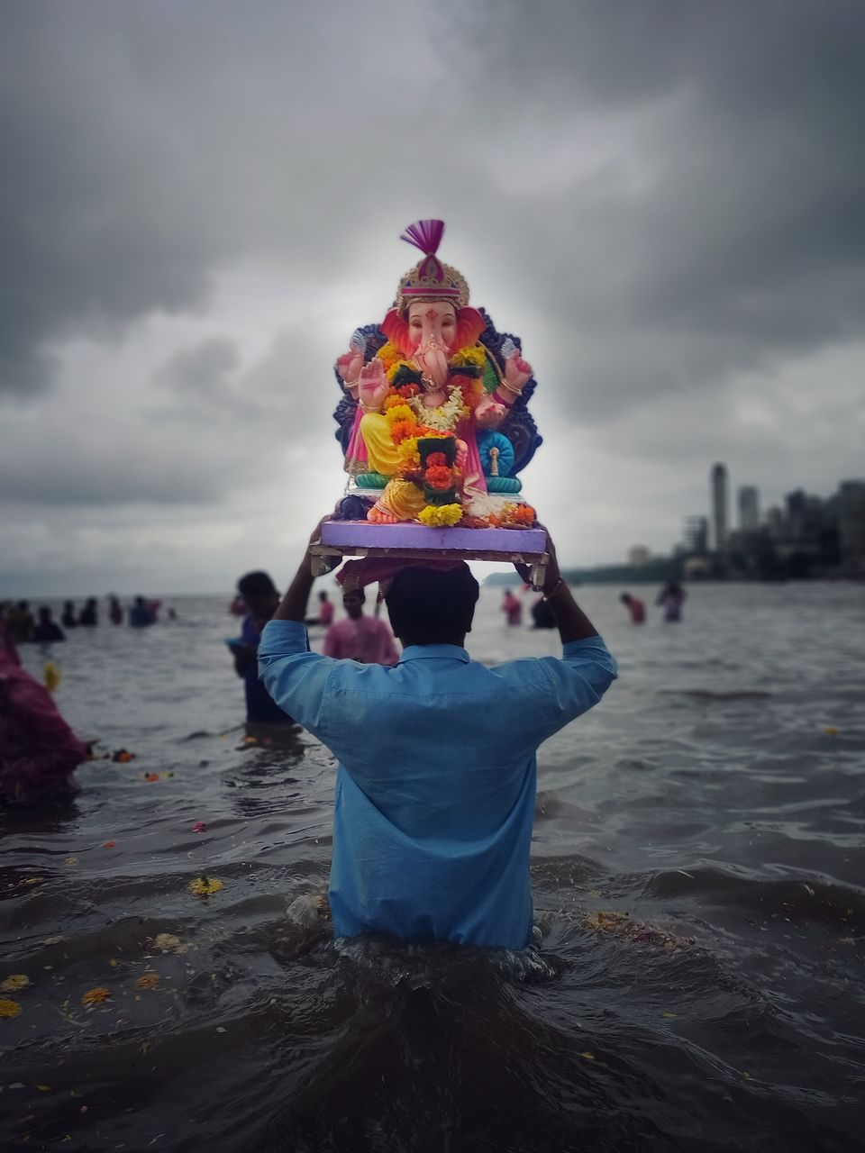 Photo of Girgaon Chowpatty Beach, Netaji Subhash Chandra Bose Road, Chowpatty, Gamdevi, Mumbai, Maharashtra, India by Akshay Gawde