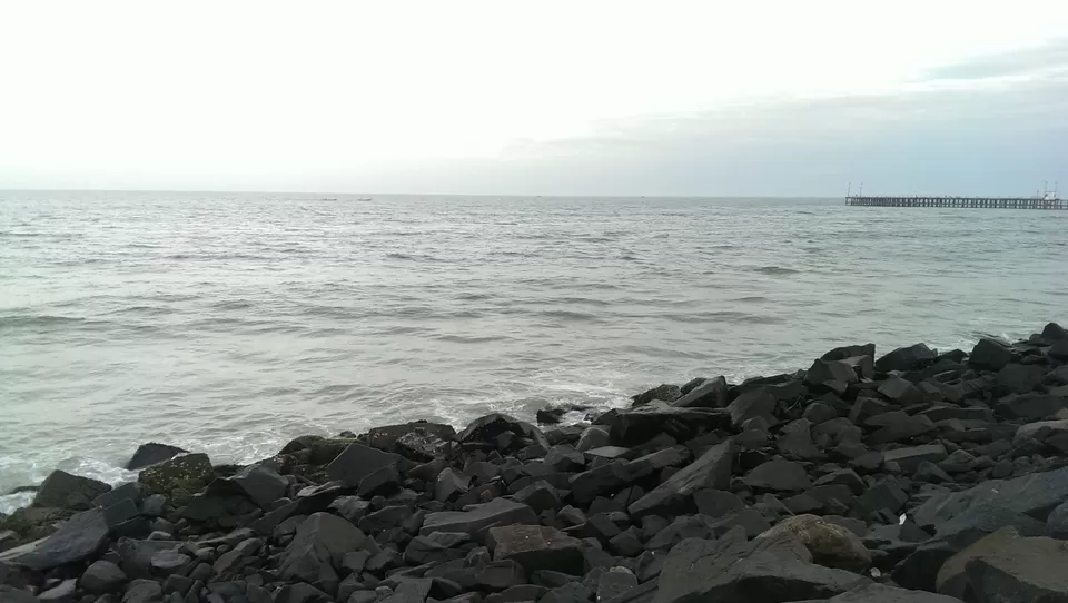 Photo of Rock Beach, White Town, Puducherry, India by Dipshikha Pal Chafle