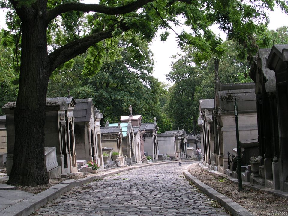 Photo of Père Lachaise Cemetery, rue du Repos, Paris, France by Ragini Mehra
