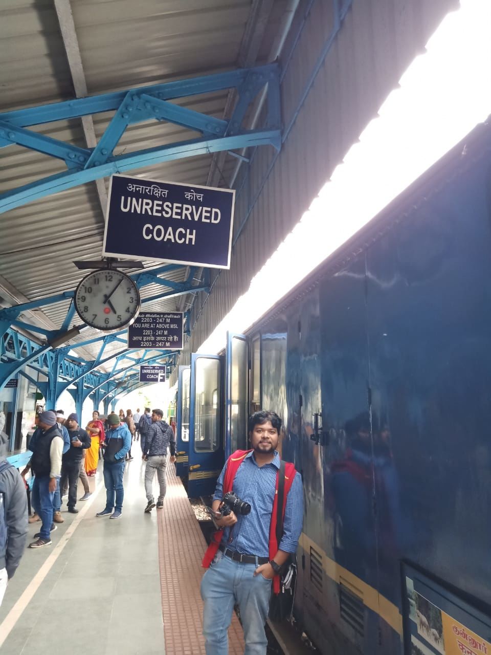 Photo of Coonoor Railway Station, Coimbatore-Ooty-Gundlupet Highway, Kurumbadi, Ooty, Tamil Nadu, India by Debabrata Nayak