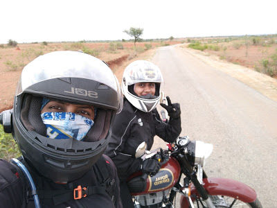 Photo of Two Girls on a motorcycle - Day ride around Bangalore 6/18 by Pratima Hebbar