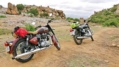 Photo of Two Girls on a motorcycle - Day ride around Bangalore 16/18 by Pratima Hebbar