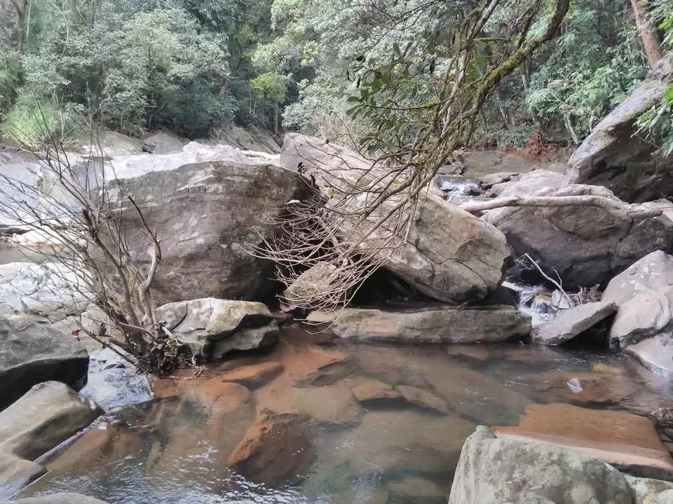 Photo of Bandaje Falls, Kishore, Kadivithwara Village, Belthangady, Karnataka, India by Vivek Mehta